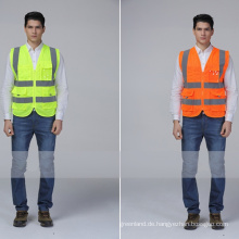 Hi Vis reflektierende Sicherheits-Arbeitskleidung mit EN471 reflektierende Sicherheits-Weste